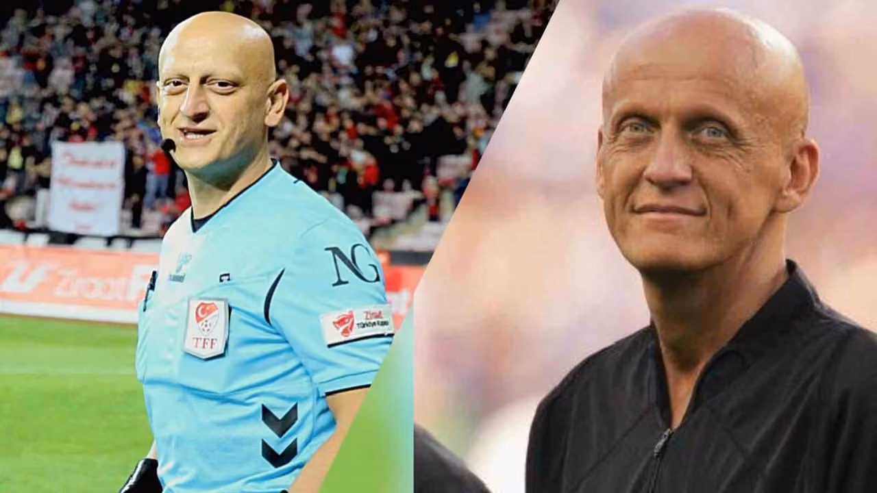 Eskişehirspor maçında görev yapan hakem Pierluigi Collina’ya benzetildi
