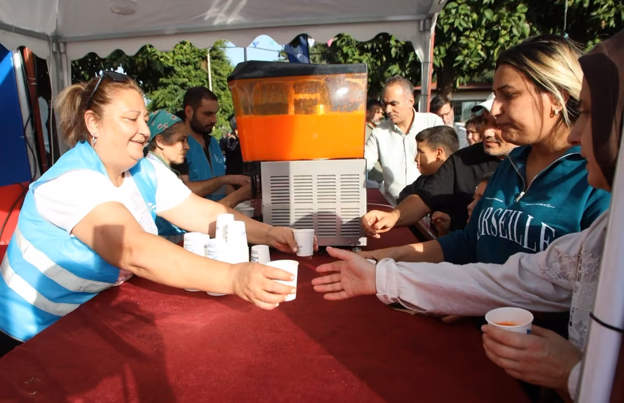 Yüreğir Belediyesi standı lezzet festivali’nde doldu taştı