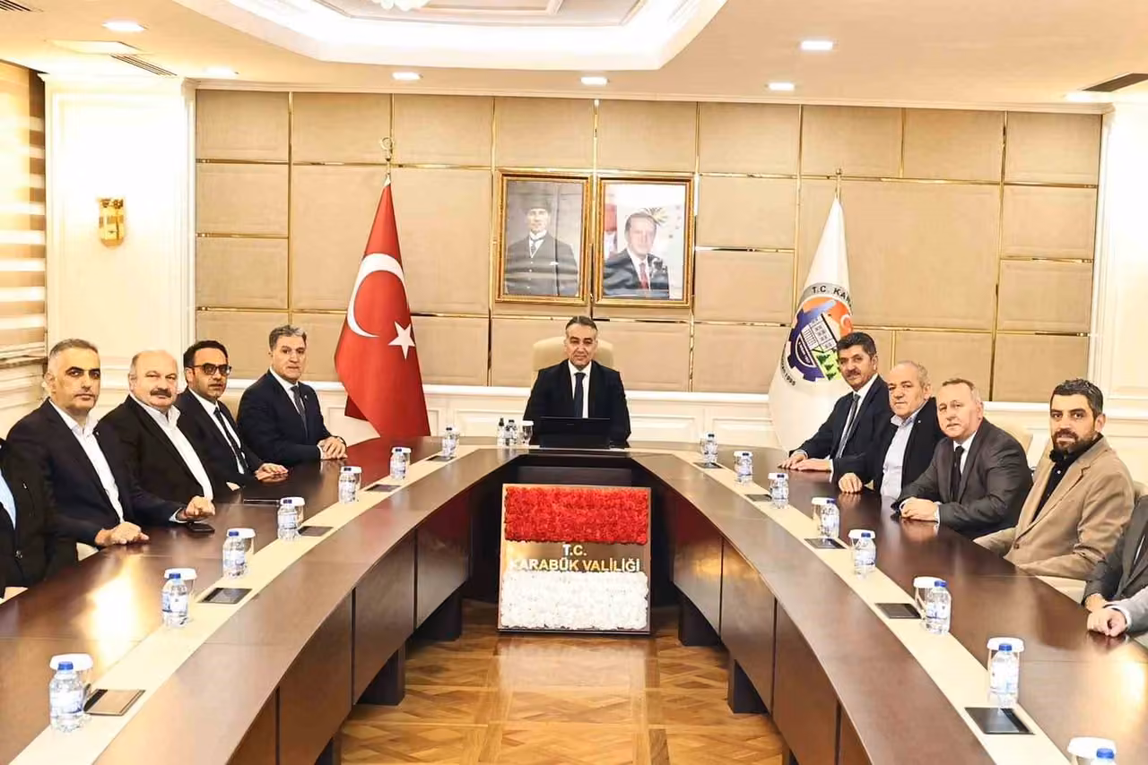Vali Çağatay, TSO yönetimini kabul etti