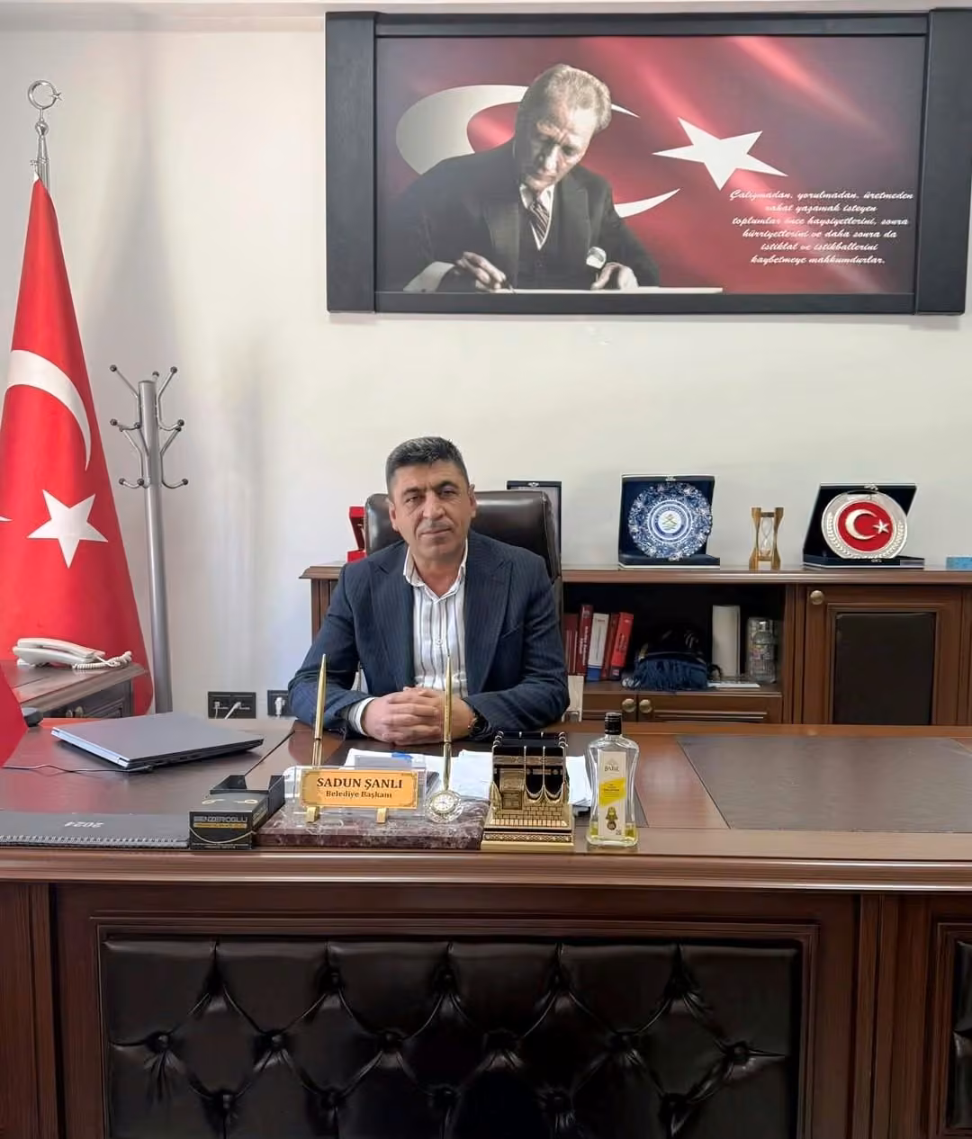 Kasrik Belediye Başkanı Sadun Şanlı CHP’den istifa etti