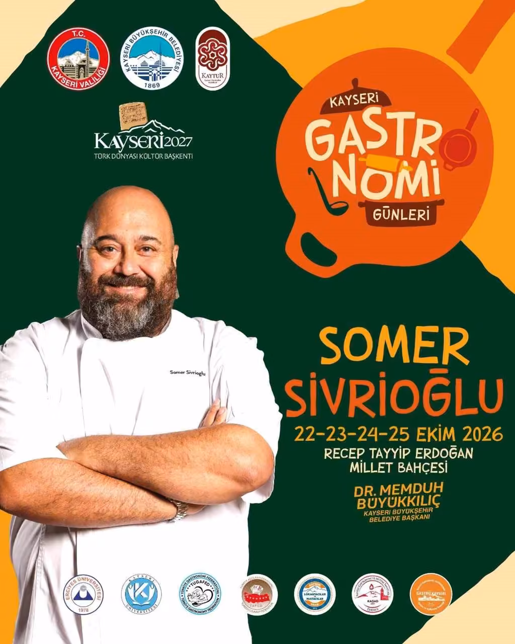 Kayseri Gastronomi Günler için geri sayım başladı