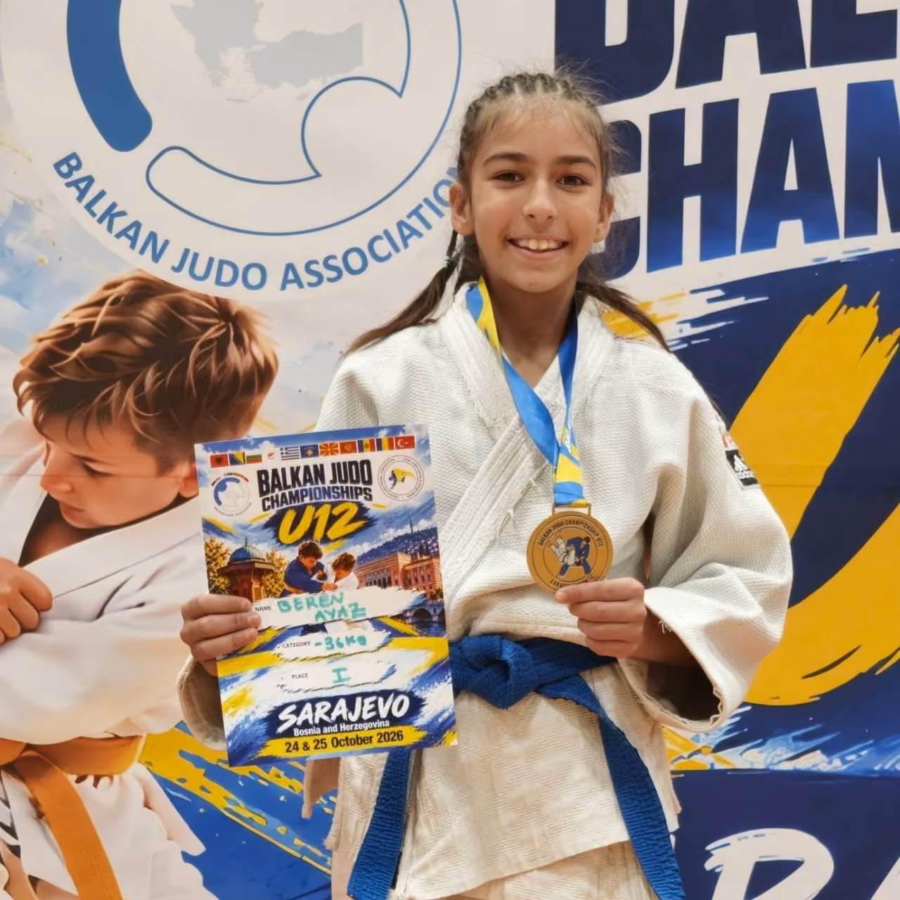Manisalı sporcu Balkan Şampiyonu oldu