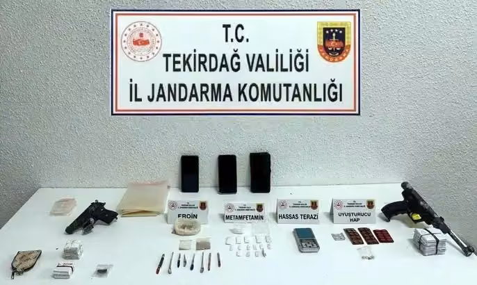 Tekirdağ’da uyuşturucu operasyonu: 1 tutuklama