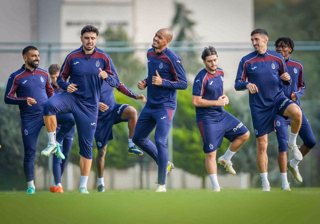 Trabzonspor, Çaykur Rizespor maçı hazırlıklarını sürdürdü