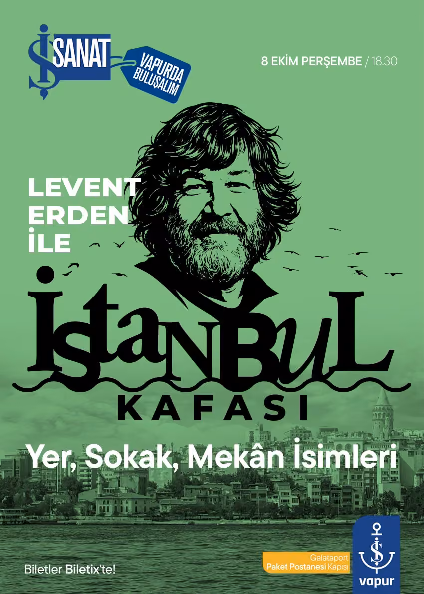 İş Vapur’da şehir, sinema ve sanat söyleşileri