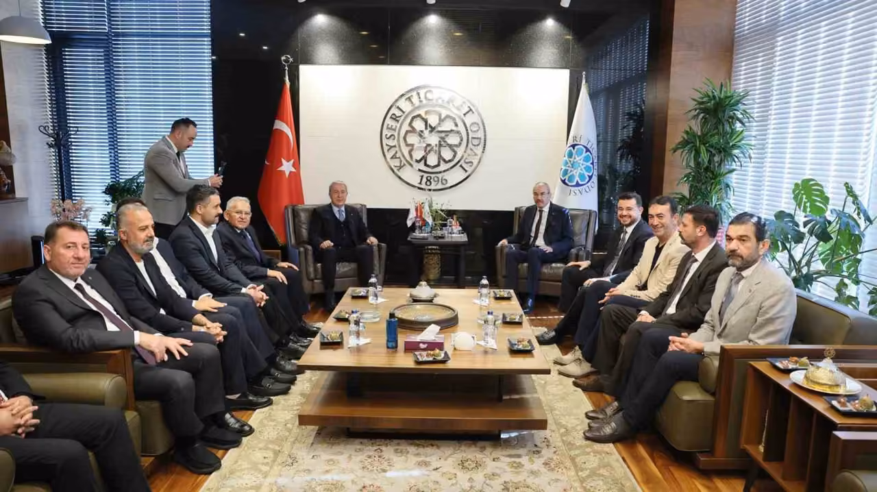 Hulusi Akar, Büyükkılıç ve Okandan’dan KTO’ya ’Hayırlı Olsun’ ziyareti