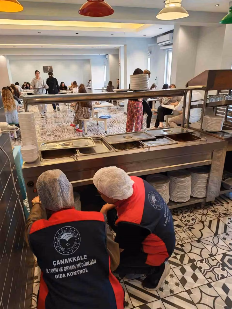Çanakkale’de öğrenci yurtları yemekhanelerine eş zamanlı denetim