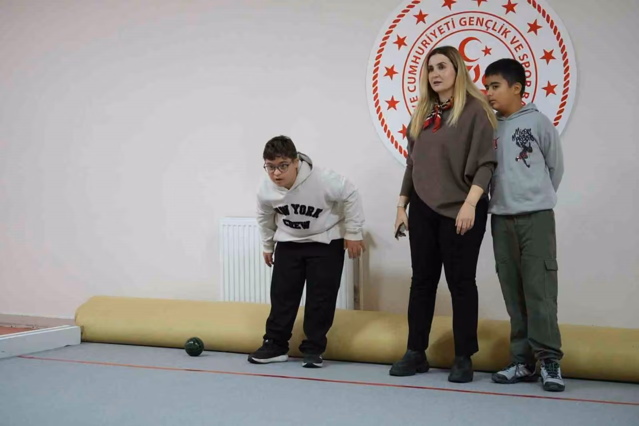 Muğla’da özel sporcular Bocce Turnuvası’nda sahaya çıktı