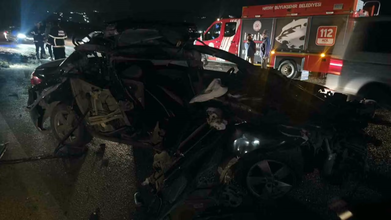 Hassa’da trafik kazası: 3 yaralı