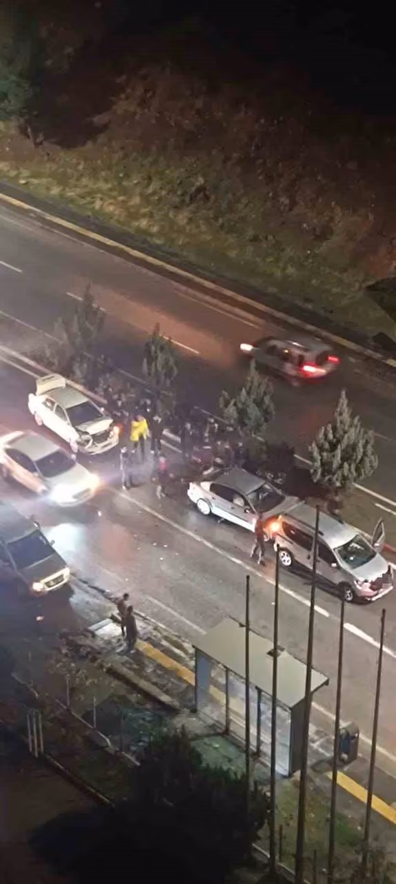 Siirt’te zincirleme trafik kazası: 2 yaralı