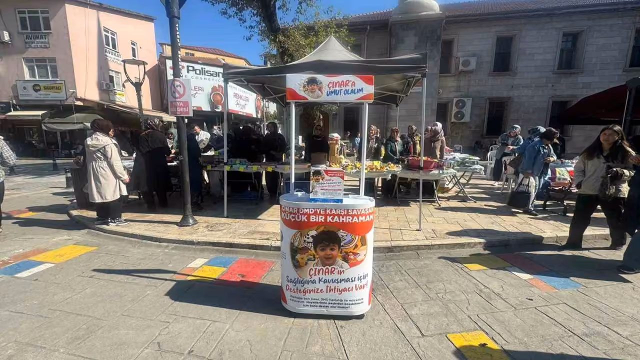 DMD hastası Çınar için Alaplı’da dayanışma etkinliği düzenlendi