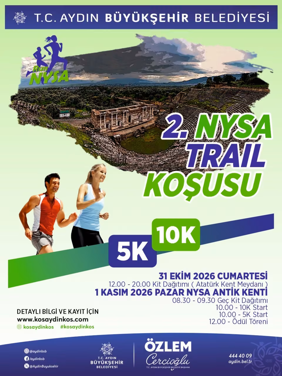 Doğa ve spor Nysa’da buluşacak