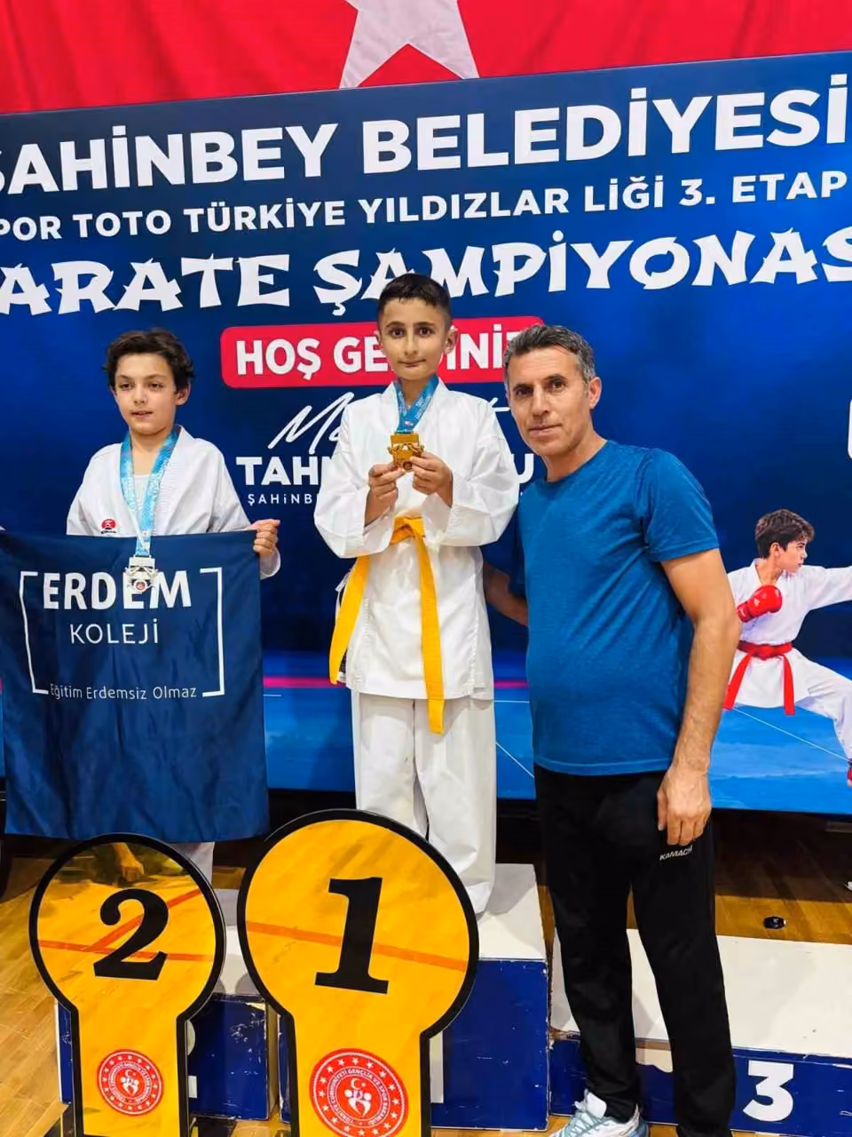 Çermikli sporcular Gaziantep’ten şampiyonlukla döndü