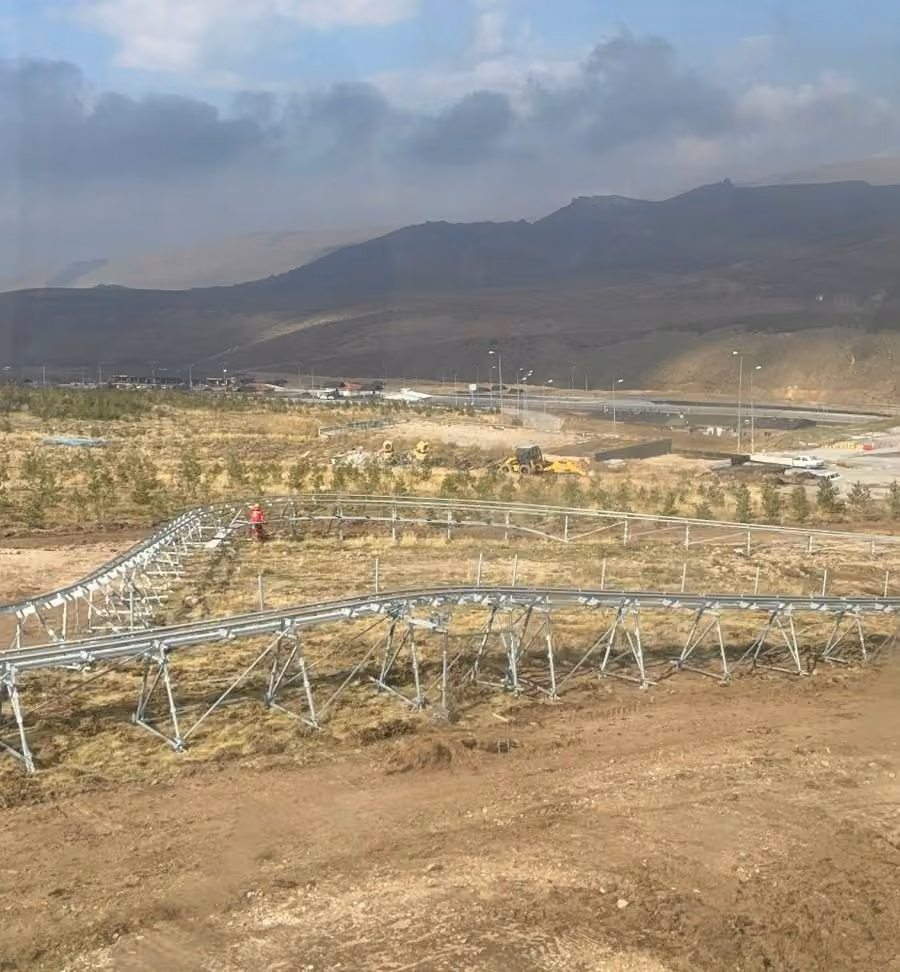 Erciyes’te dağ kızağı projesinde çalışmalar hızla sürüyor