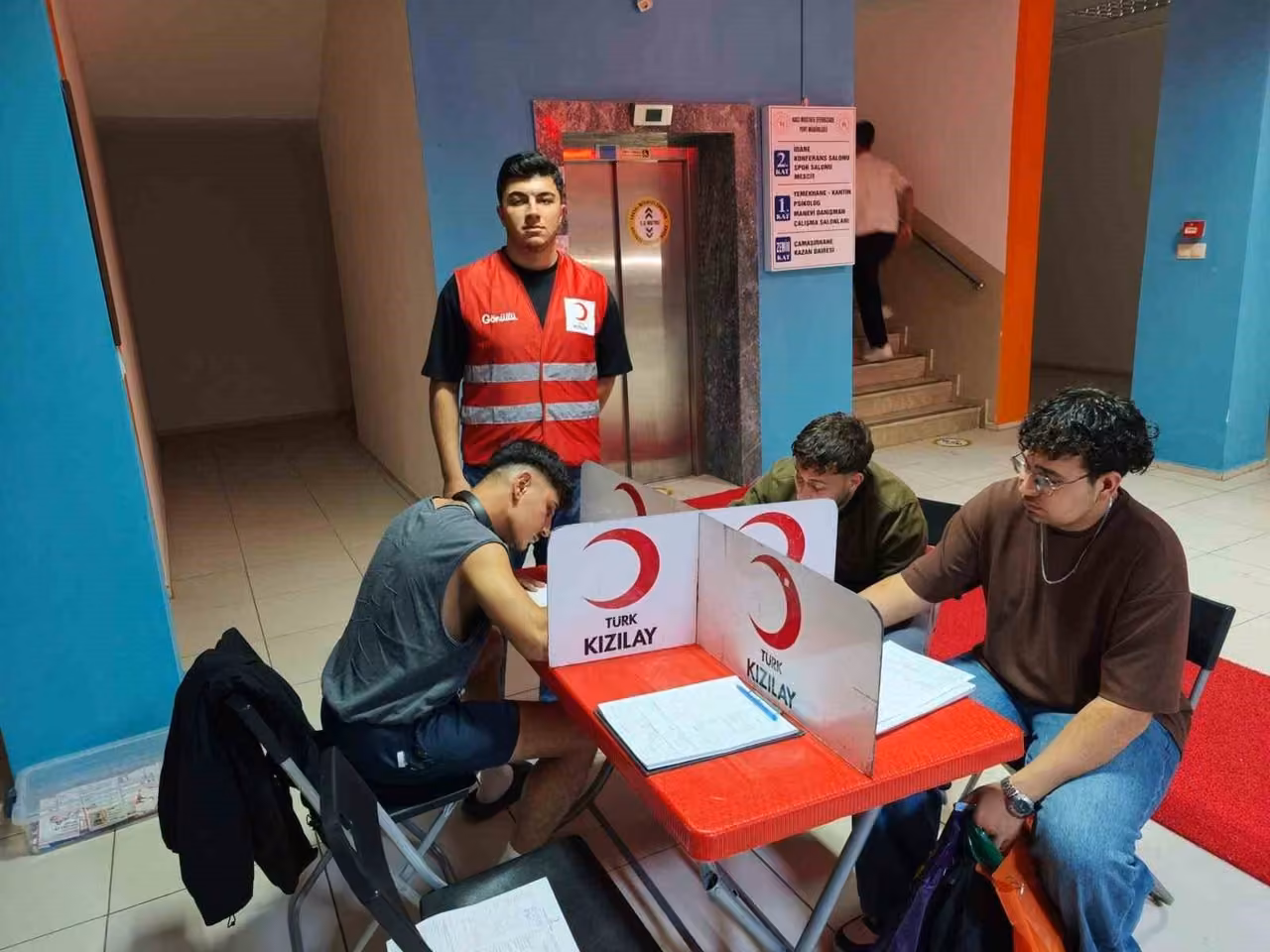 Aydın’da öğrenci yurdunda kan bağışı etkinliği düzenlendi