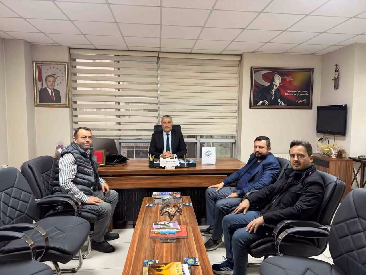 Burhaniye’de Yörük Türkmen Derneğinden ziyaret