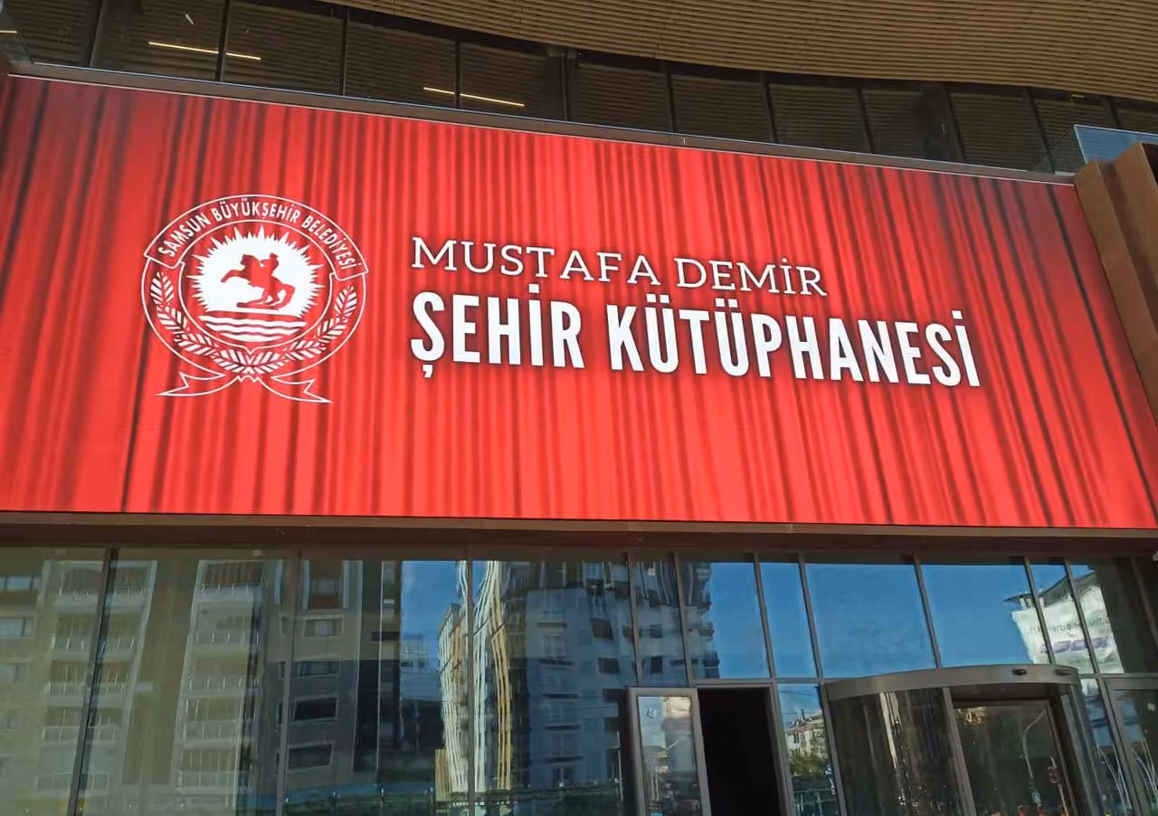 Samsun Mustafa Demir Şehir Kütüphanesi’nde sona yaklaşıldı