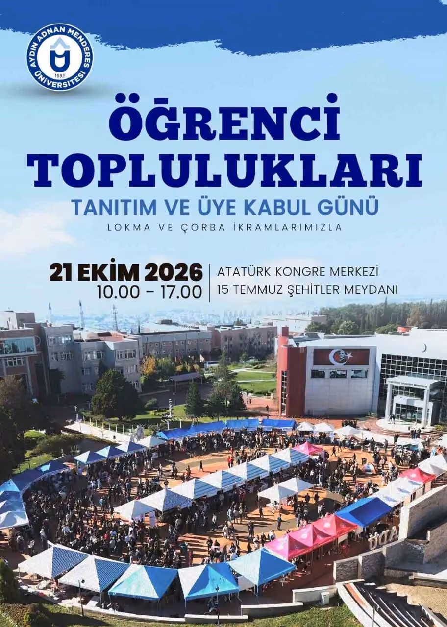 ADÜ’de öğrenci toplulukları yeni üyeleriyle buluşacak