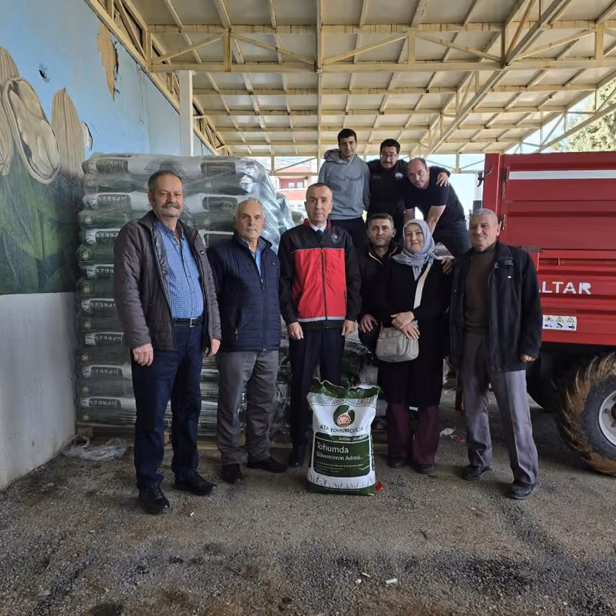 842 çiftçiye 628 ton tohumluk buğday dağıtılacak