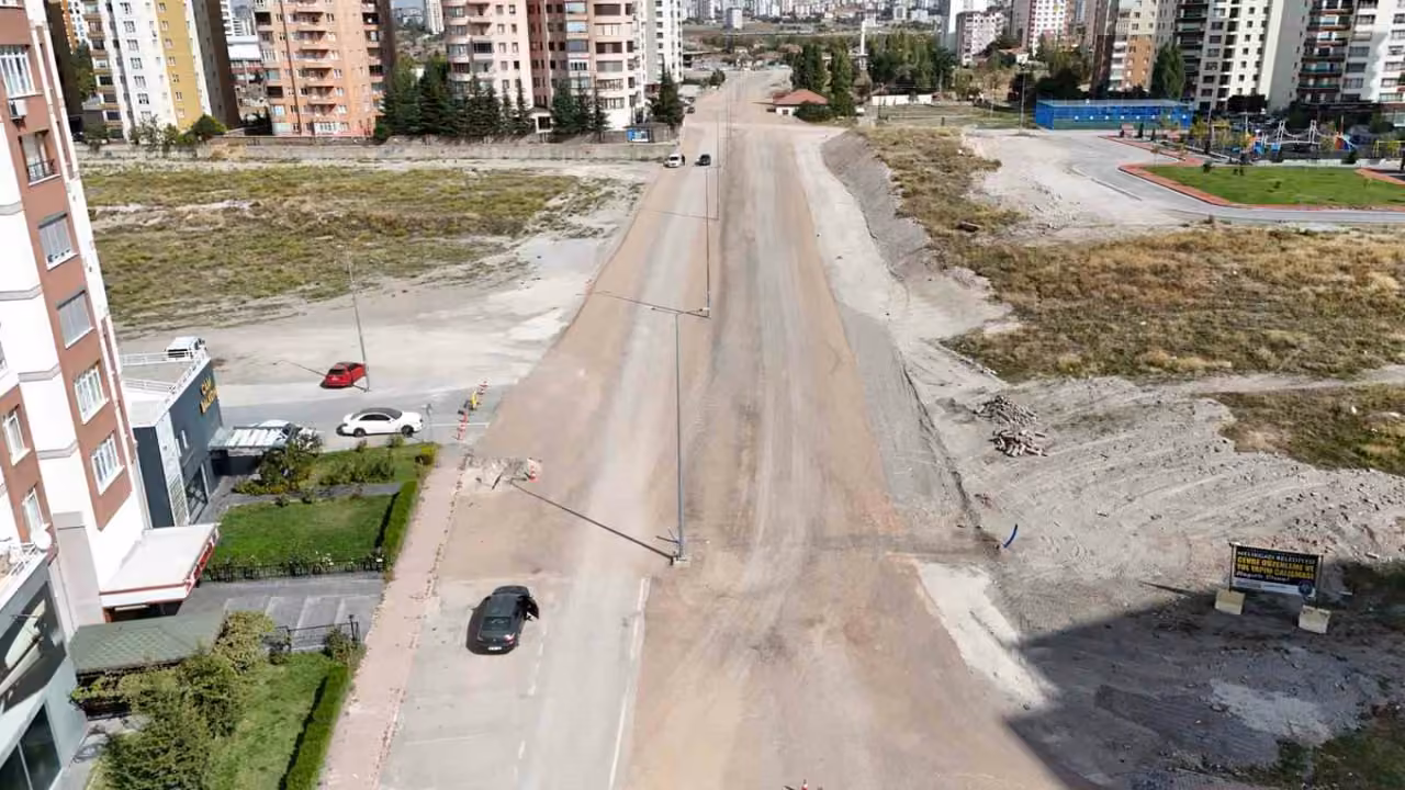 Yıldırım Beyazıt mahallesine yeni bağlantı yolu