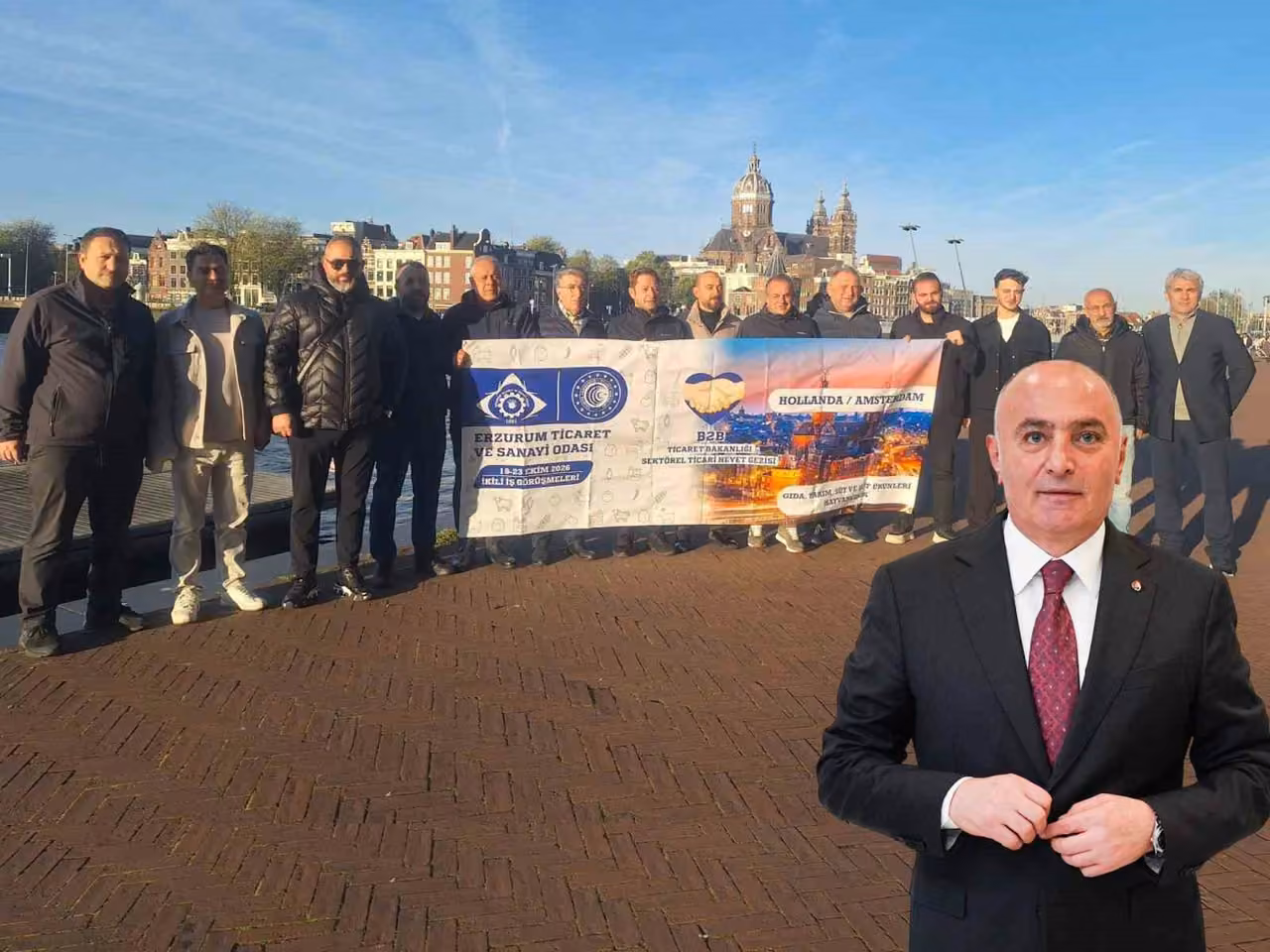 ETSO tarım ve gıda heyeti Hollanda pazarında yeni iş birlikleri arıyor