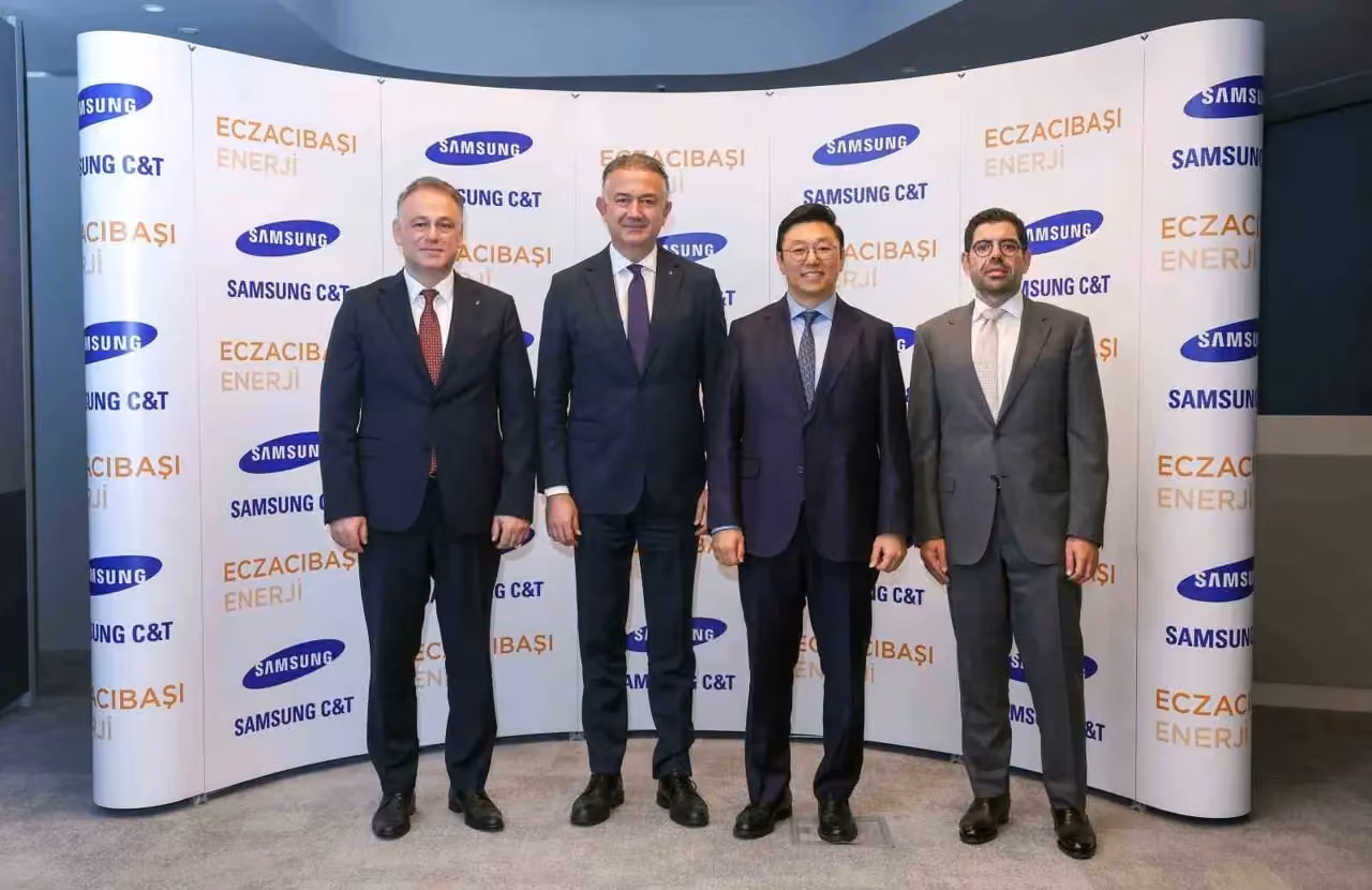 Eczacıbaşı Enerji Yatırımları ve Samsung C&T yenilenebilir enerjide güçlerini birleştiriyor