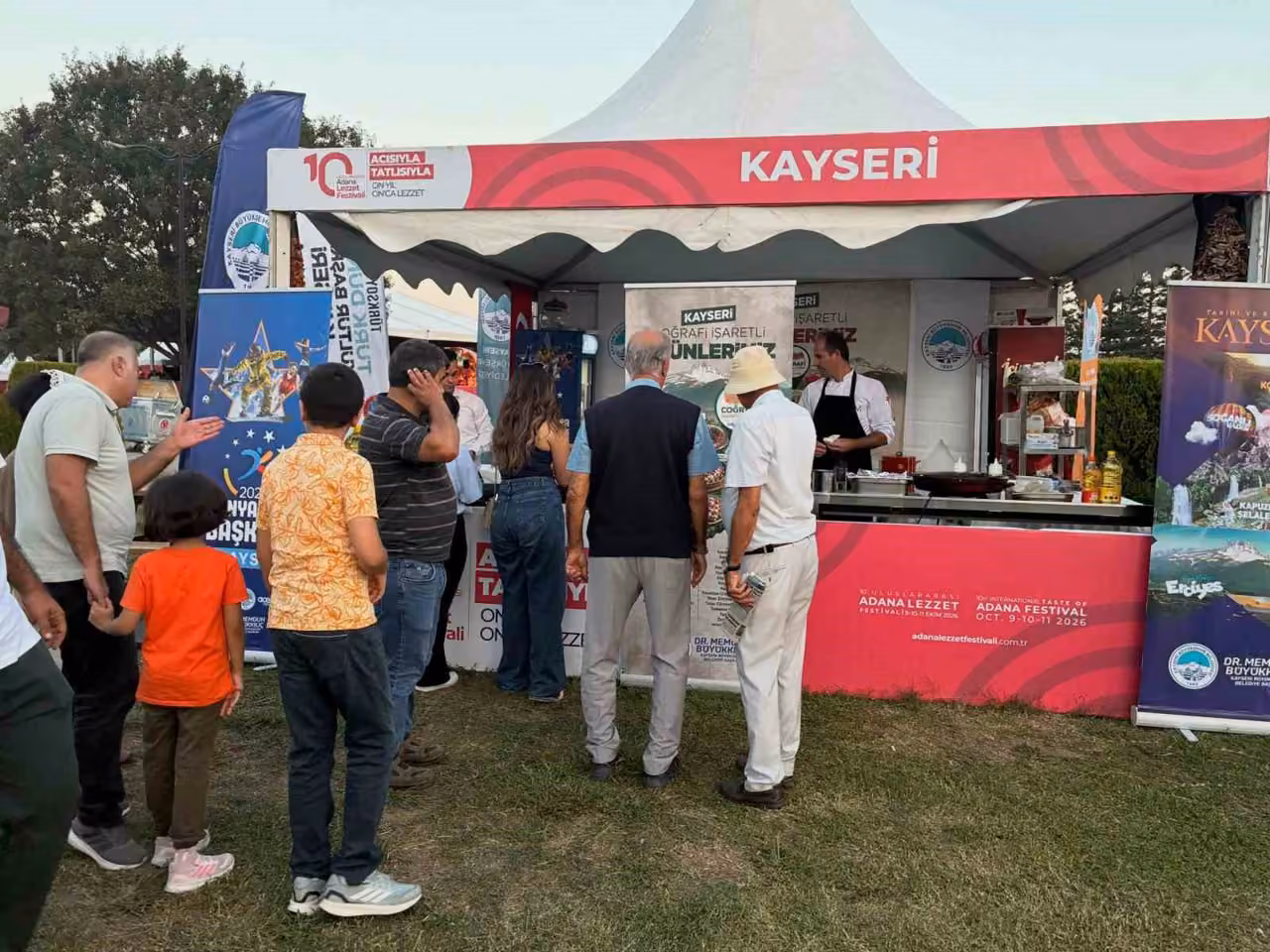 Kayseri; tarihini ve kültürünü Adana Lezzet Festivali’nde tanıtıyor