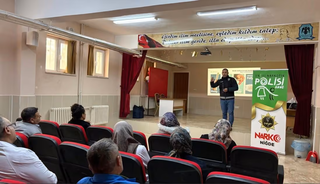 Niğde’de 2 bin 92 kişi uyuşturucu ile mücadelede bilgilendirildi