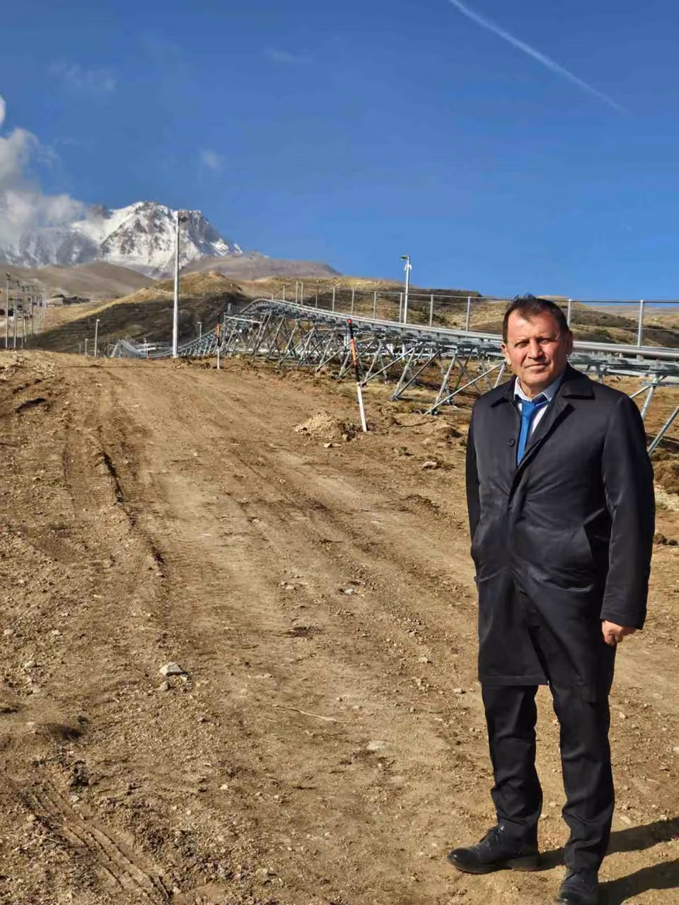Ali İhsan Kabakcı, Erciyes Dağ Kızağı tesisini inceledi