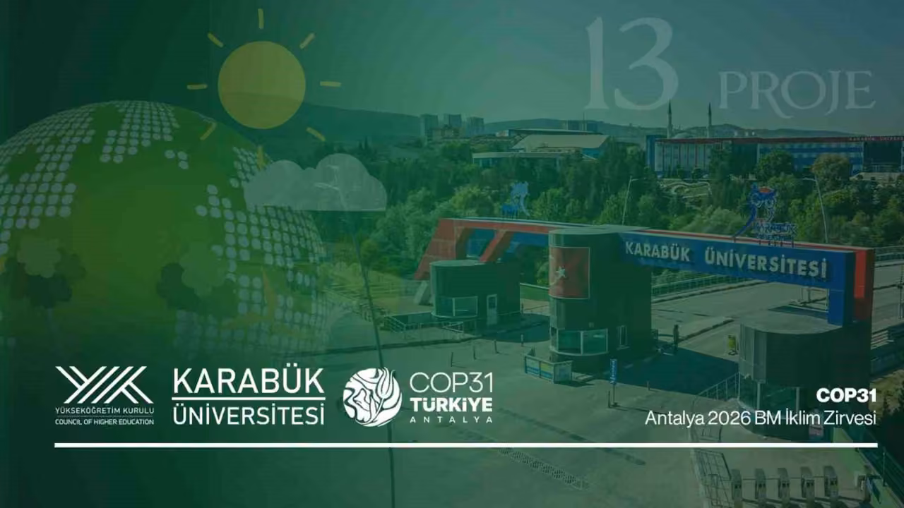 KBÜ’den iklim değişikliği araştırmalarına 13 proje katkısı