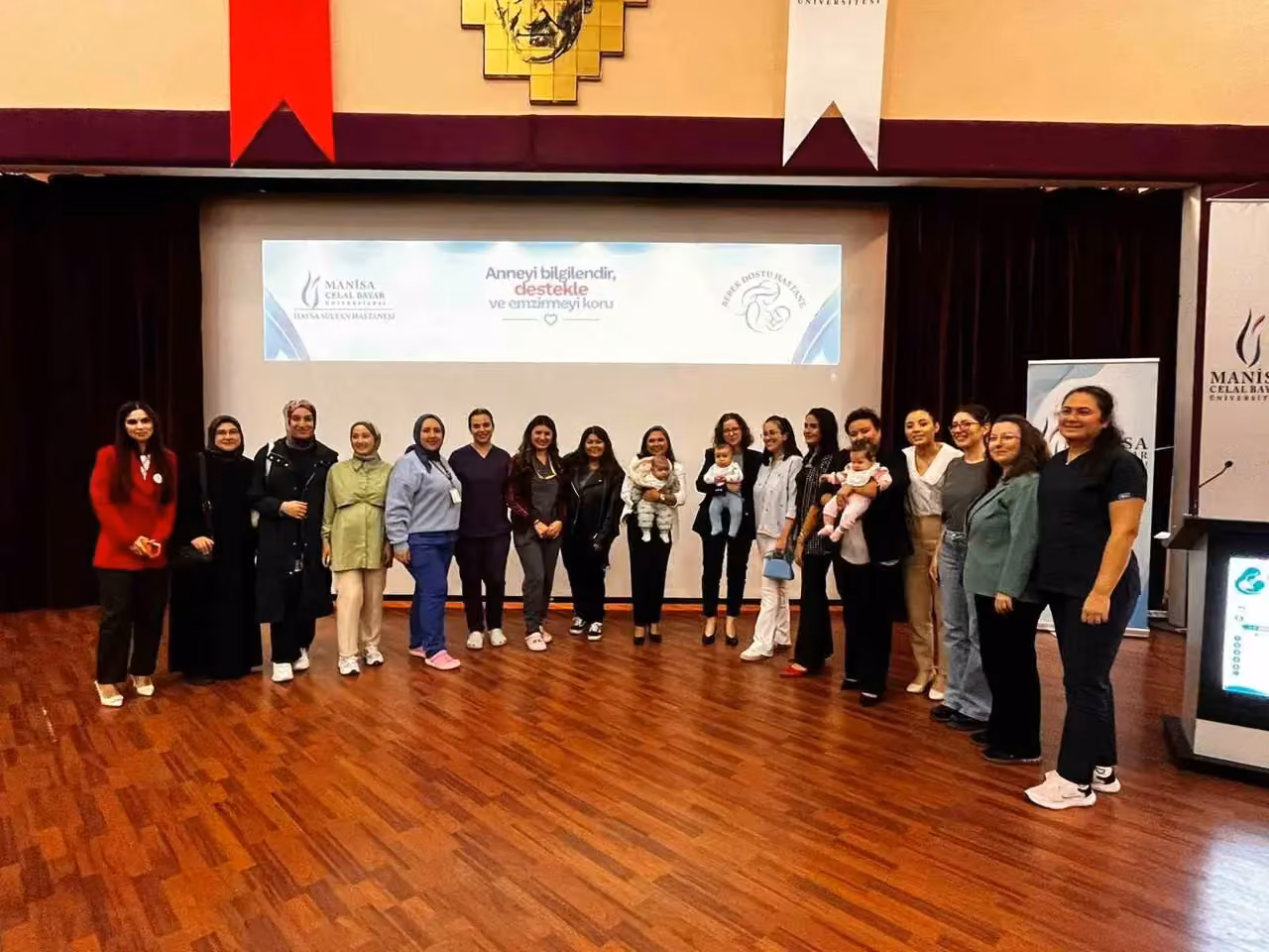 16 yıldır "Bebek Dostu Hastane" unvanını taşıyor