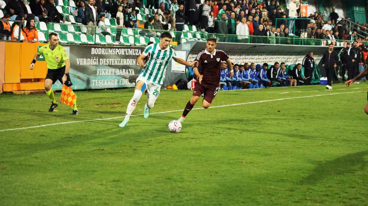 Trendyol 1. Lig: Bodrum FK: 2 - Bandırmaspor: 1