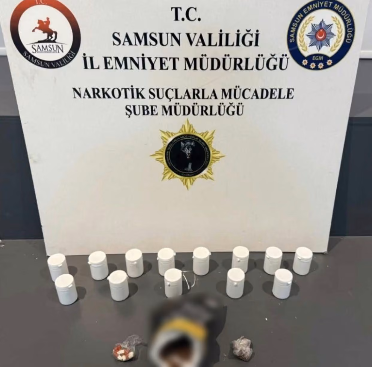 İlkadım’da 5 bin 630 uyuşturucu hap ele geçirildi