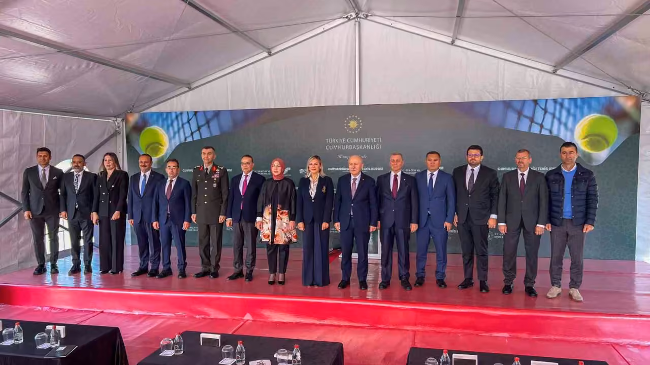 Cumhurbaşkanlığı Tenis Kupası’nın açılış töreni gerçekleştirildi
