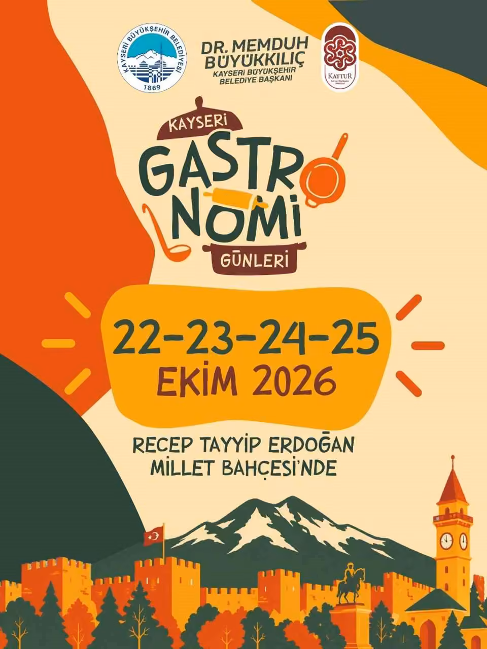 Kayseri Gastronomi Günler için geri sayım başladı